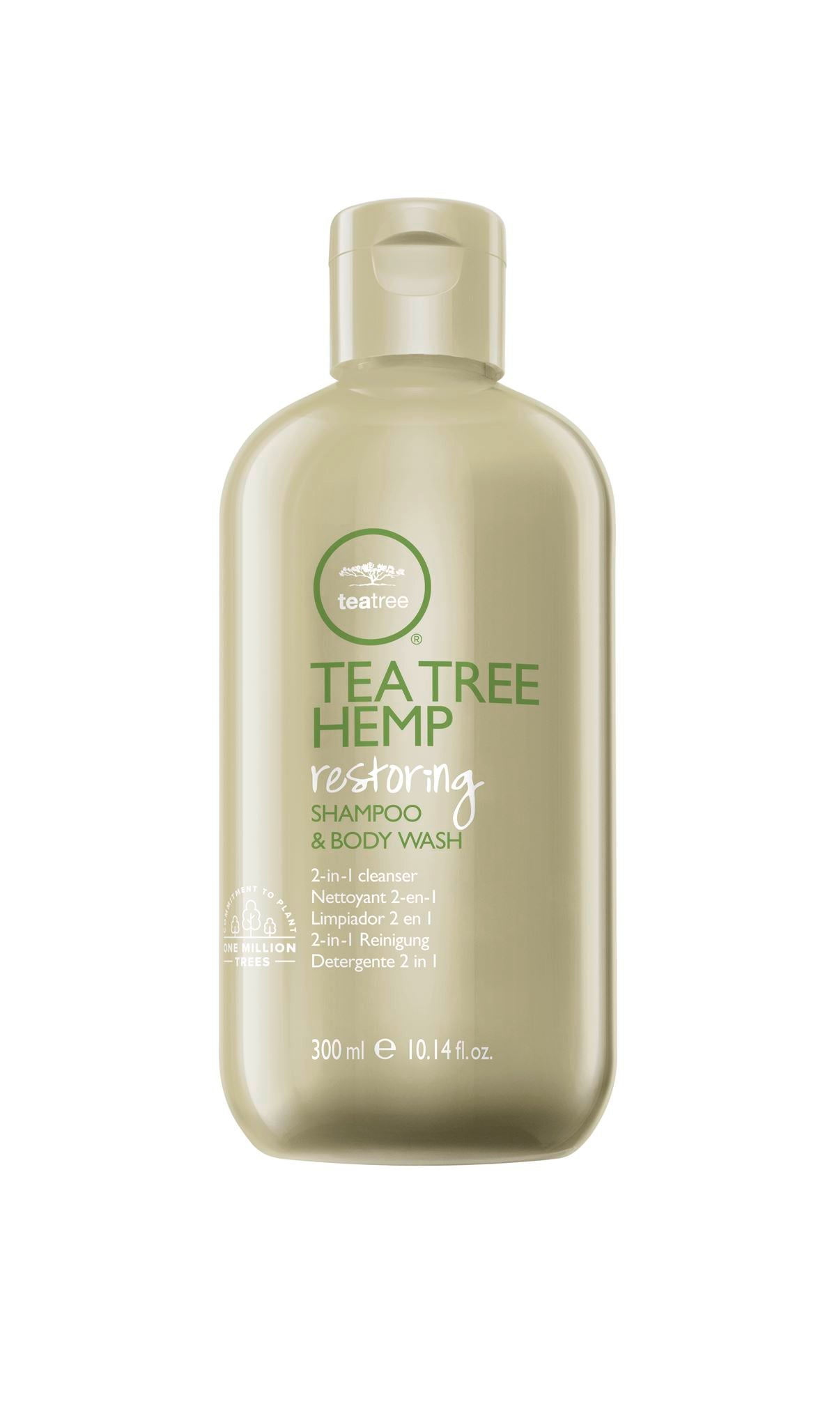 Tea Tree HEMP Restoring Shampoo & Body Wash 300ml